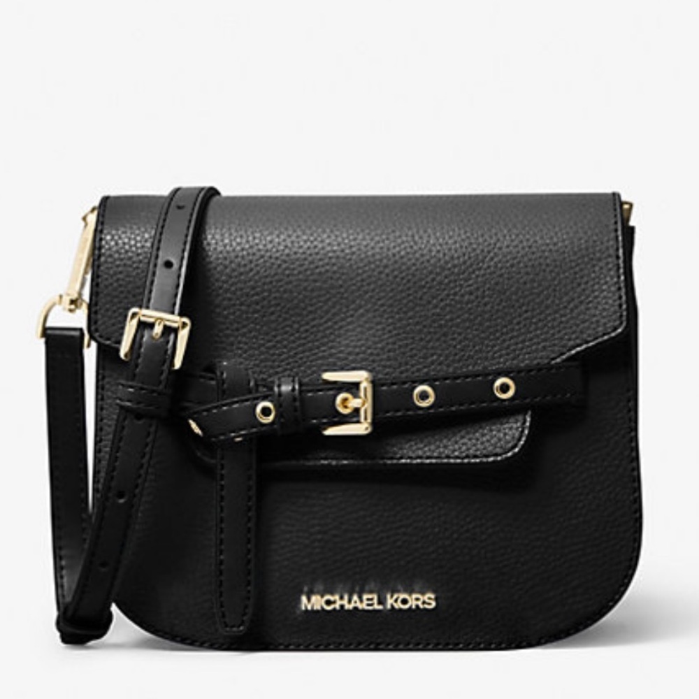 Emilia Small Leather Crossbody Bag in Original Packing